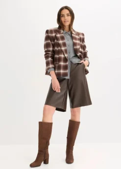 Feinstrick in Hemdoptik