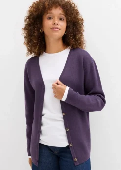 Feinstrickjacke