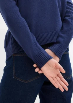 Feinstrickjacke aus Baumwoll-Mix