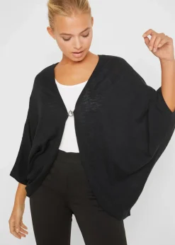 Feinstrickjacke aus reiner Baumwolle