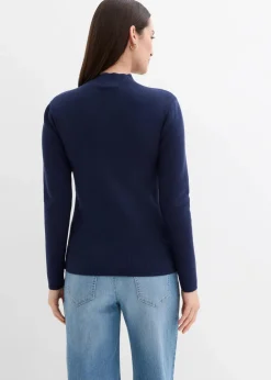 Feinstrickjacke aus softem Viskose-Mix