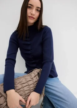 Feinstrickjacke aus softem Viskose-Mix