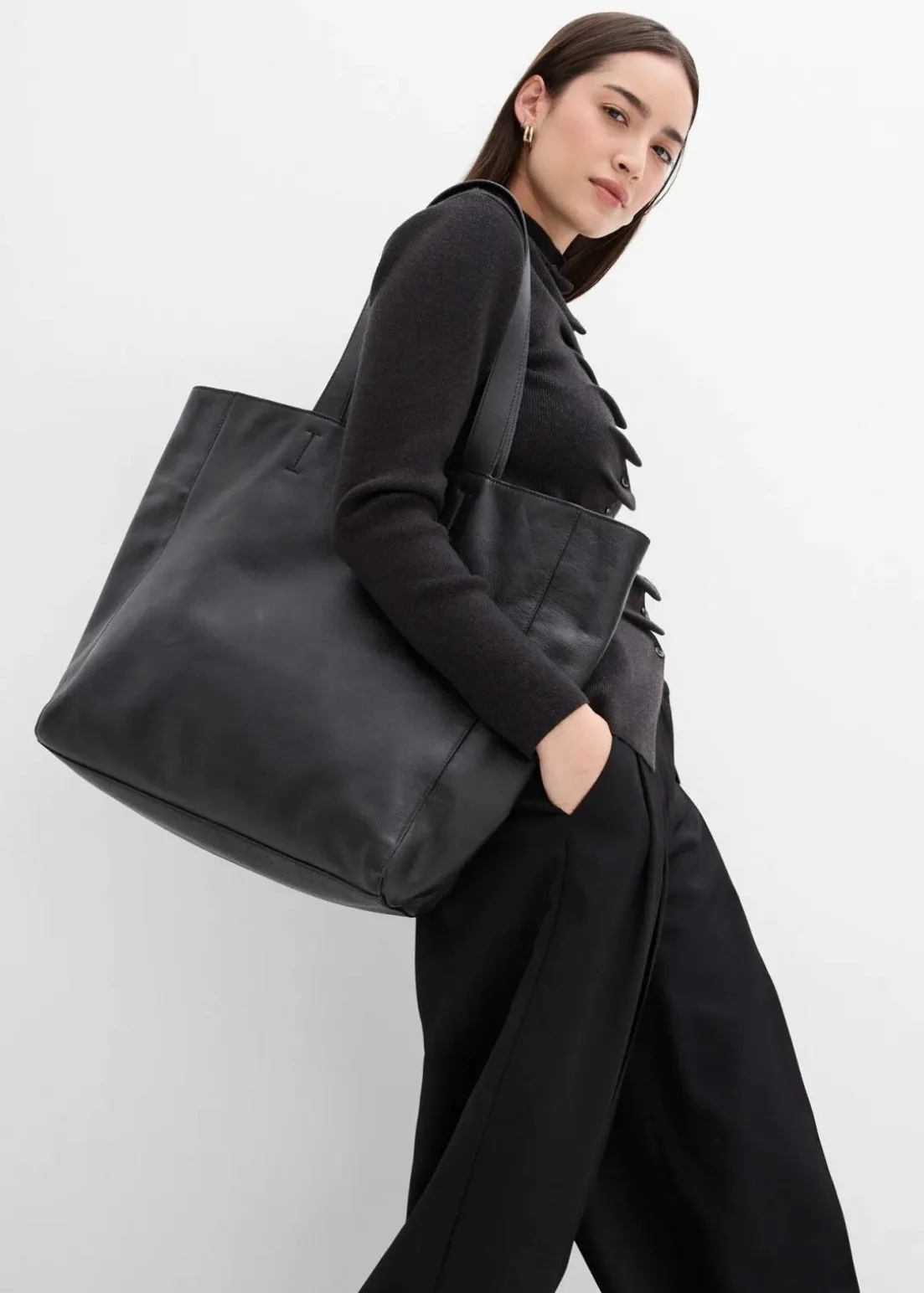 Feinstrickjacke aus softem Viskose-Mix