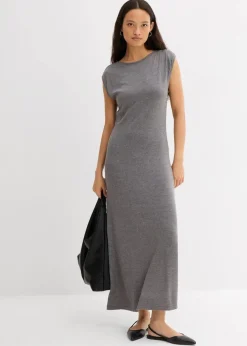 Feinstrickkleid aus Viskose-Mix