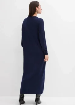 Feinstrickkleid aus Viskose-Mix