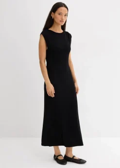 Feinstrickkleid aus Viskose-Mix