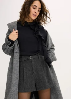 Feinstrickpullover aus fließendem Viskose-Mix