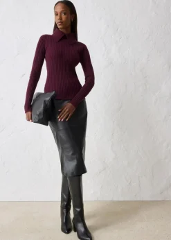 Feinstrickpullover aus Merinowolle