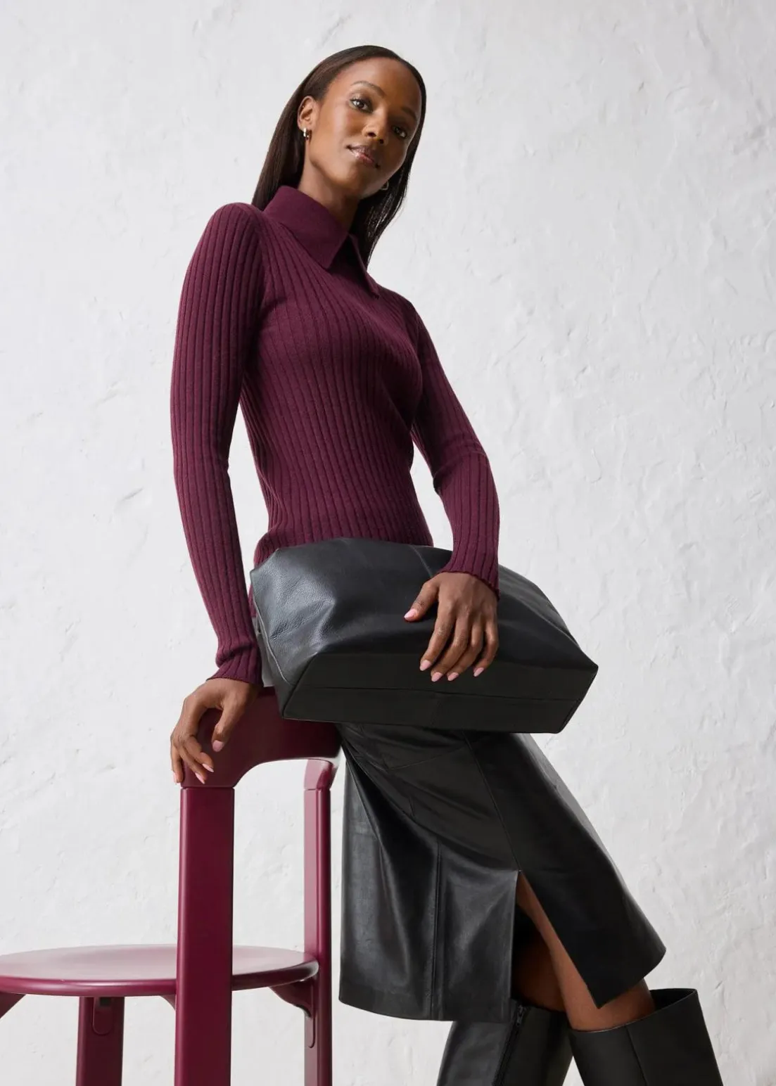 Feinstrickpullover aus Merinowolle