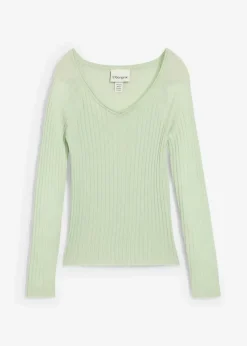 Feinstrickpullover aus Merinowolle