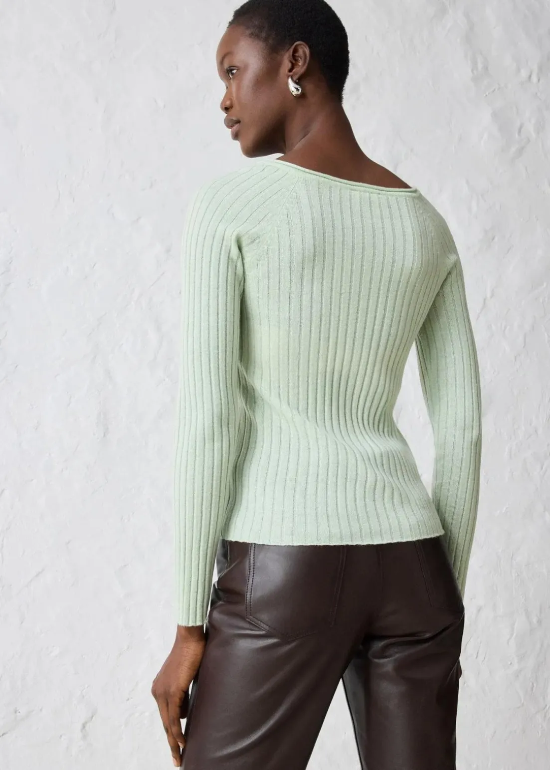 Feinstrickpullover aus Merinowolle