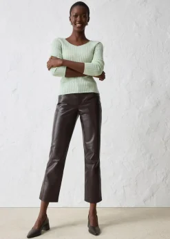 Feinstrickpullover aus Merinowolle