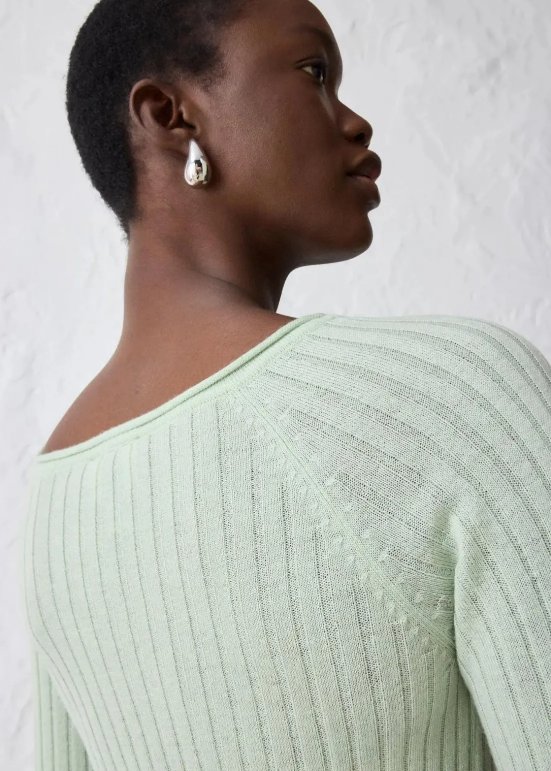 Feinstrickpullover aus Merinowolle