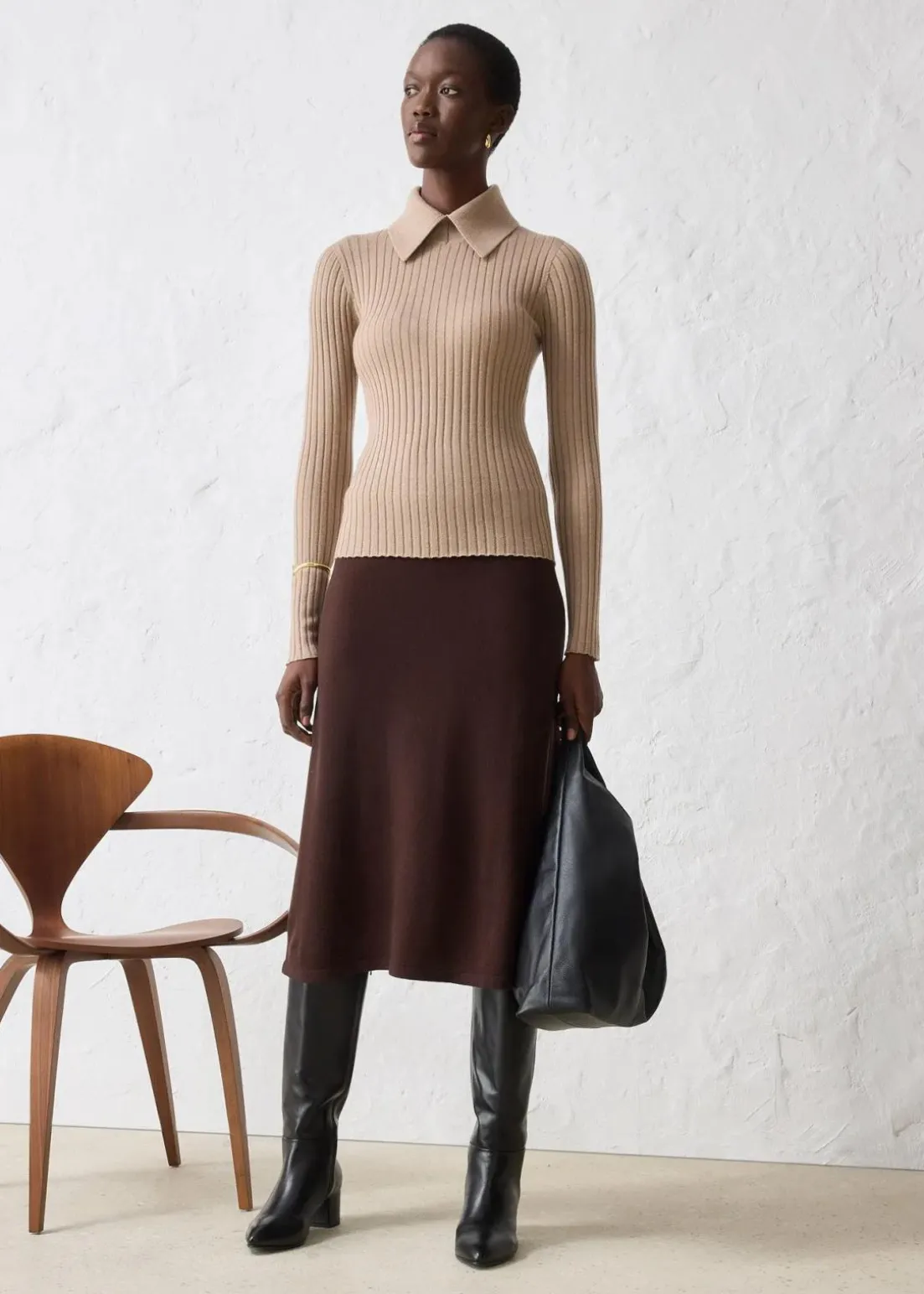 Feinstrickpullover aus Merinowolle