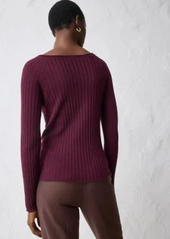 Feinstrickpullover aus Merinowolle