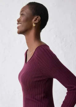 Feinstrickpullover aus Merinowolle