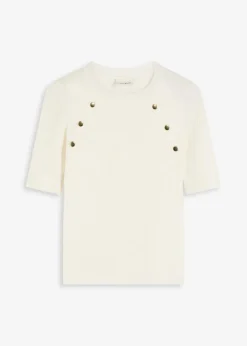 Feinstrickpullover aus softem Viskose-Mix