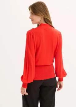 Feinstrickpullover aus softem Viskose-Mix