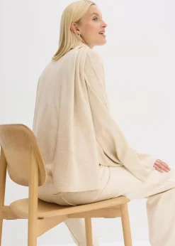 Feinstrickpullover aus softem Viskose-Mix