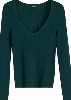 Feinstrickpullover aus softem Viskose-Mix