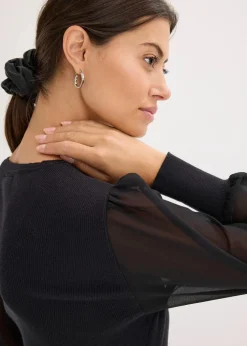 Feinstrickpullover aus softem Viskose-Mix