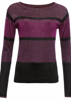 Feinstrickpullover aus Viskose-Mix