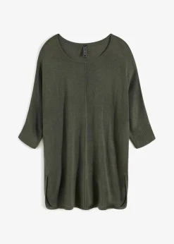 Feinstrickpullover mit 3/4 Arm