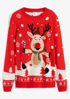 Feinstrickpullover mit Rundhalsausschnitt