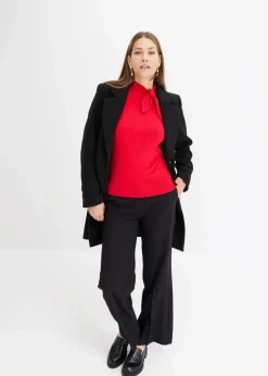 Feinstrickpullover mit Schleifendetail