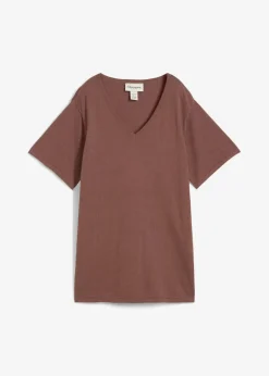 Feinstrickshirt mit Leinen