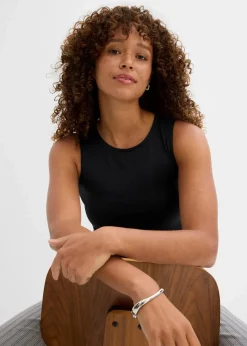 Figurbetontes Cropped Top, Doppelpack (2-tlg. Set)