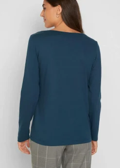 Figurbetontes Langarmshirt (2er Pack)