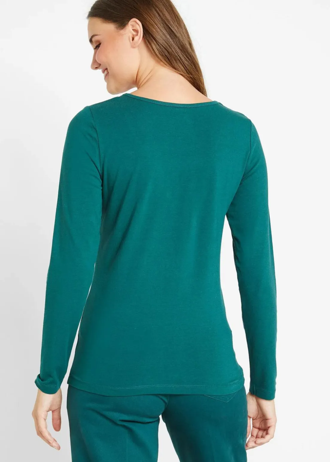 Figurbetontes Langarmshirt