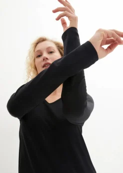 Figurbetontes Langarmshirt (2er Pack)