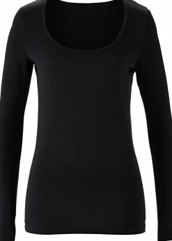 Figurbetontes Langarmshirt