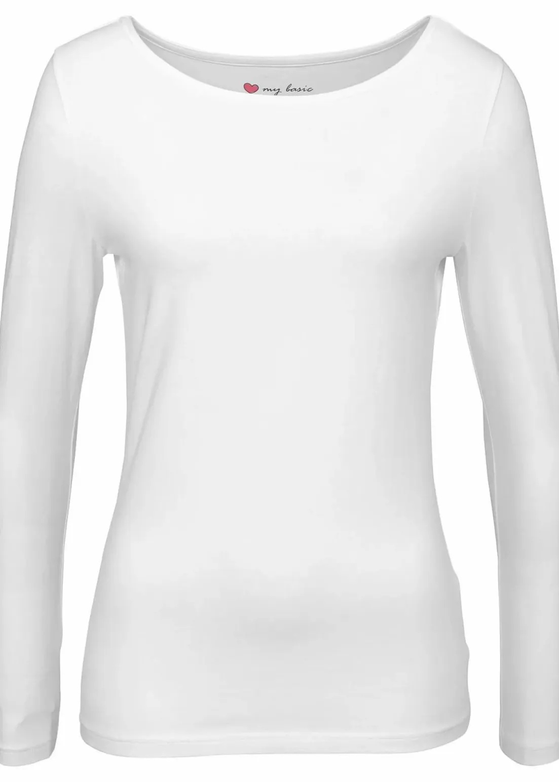 Figurbetontes Langarmshirt