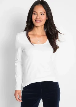 Figurbetontes Langarmshirt