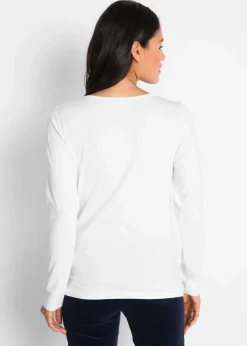 Figurbetontes Langarmshirt
