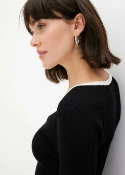 Figurbetontes Strickkleid