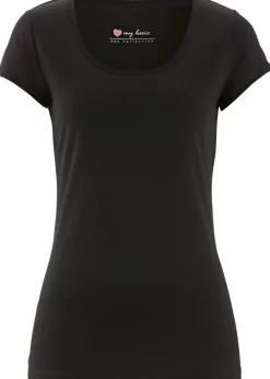 Figurbetontes T-Shirt