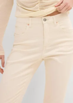 Flared Jeans High Waist, cropped