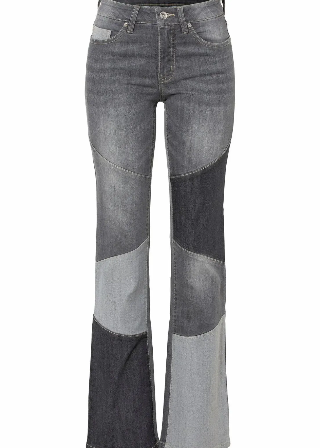 Flared-Jeans Mid Waist
