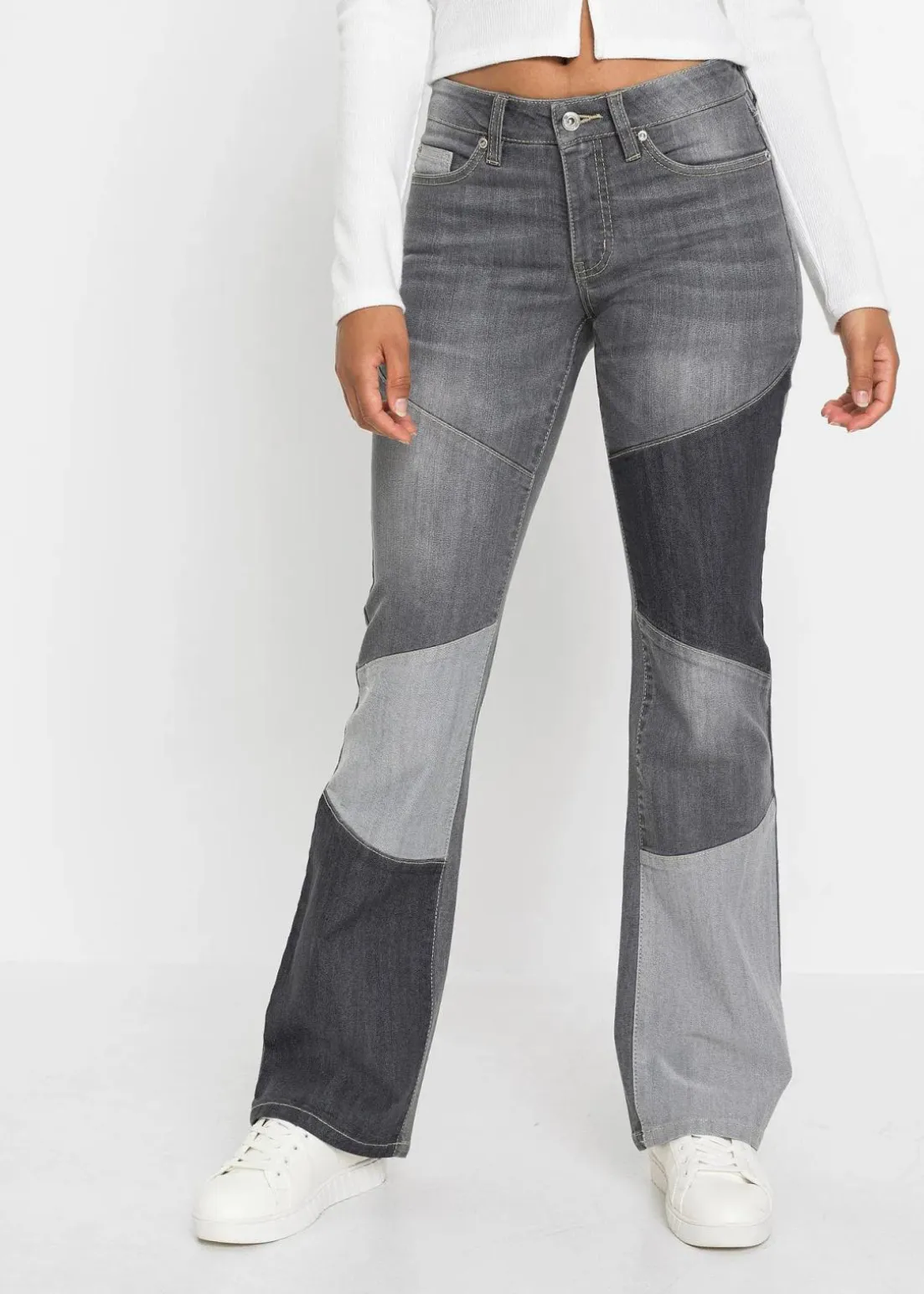 Flared-Jeans Mid Waist