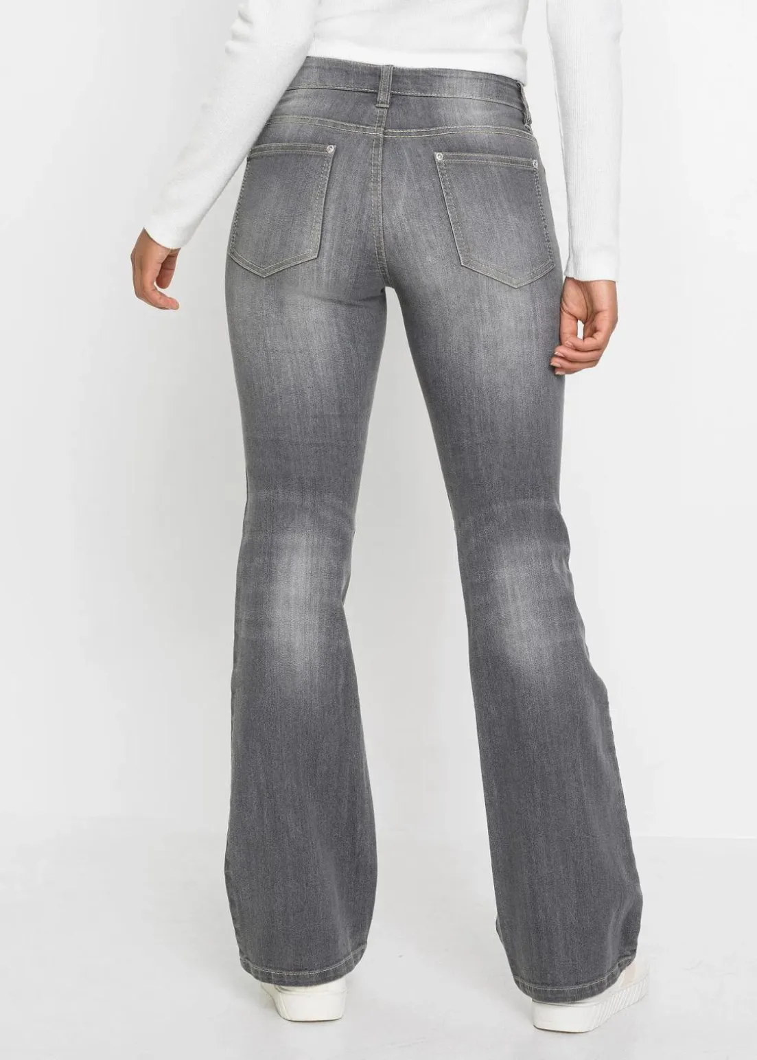 Flared-Jeans Mid Waist