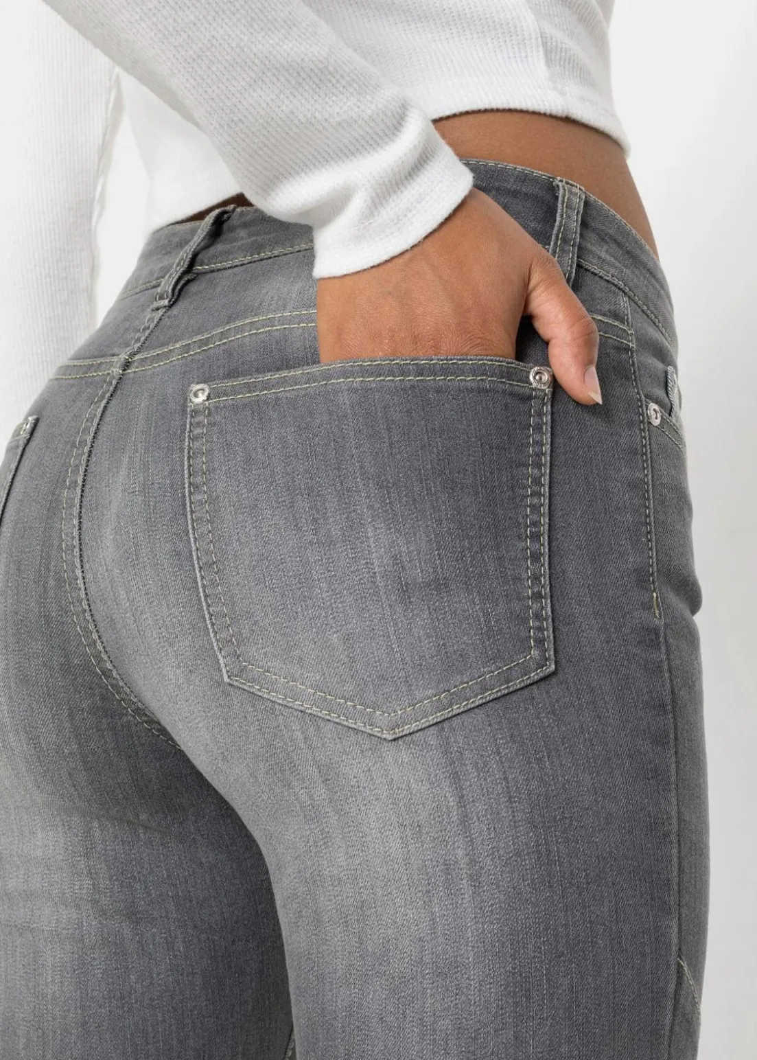 Flared-Jeans Mid Waist
