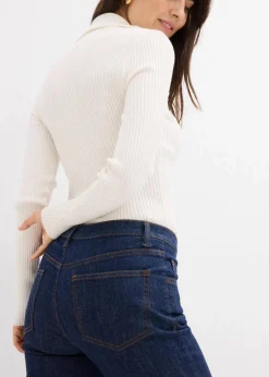 Flared-Jeans Mid Waist