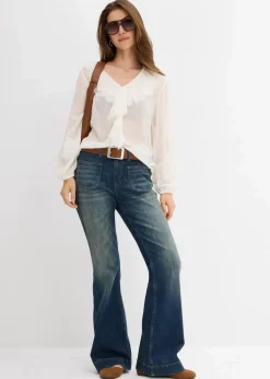Flared-Jeans Mid Waist