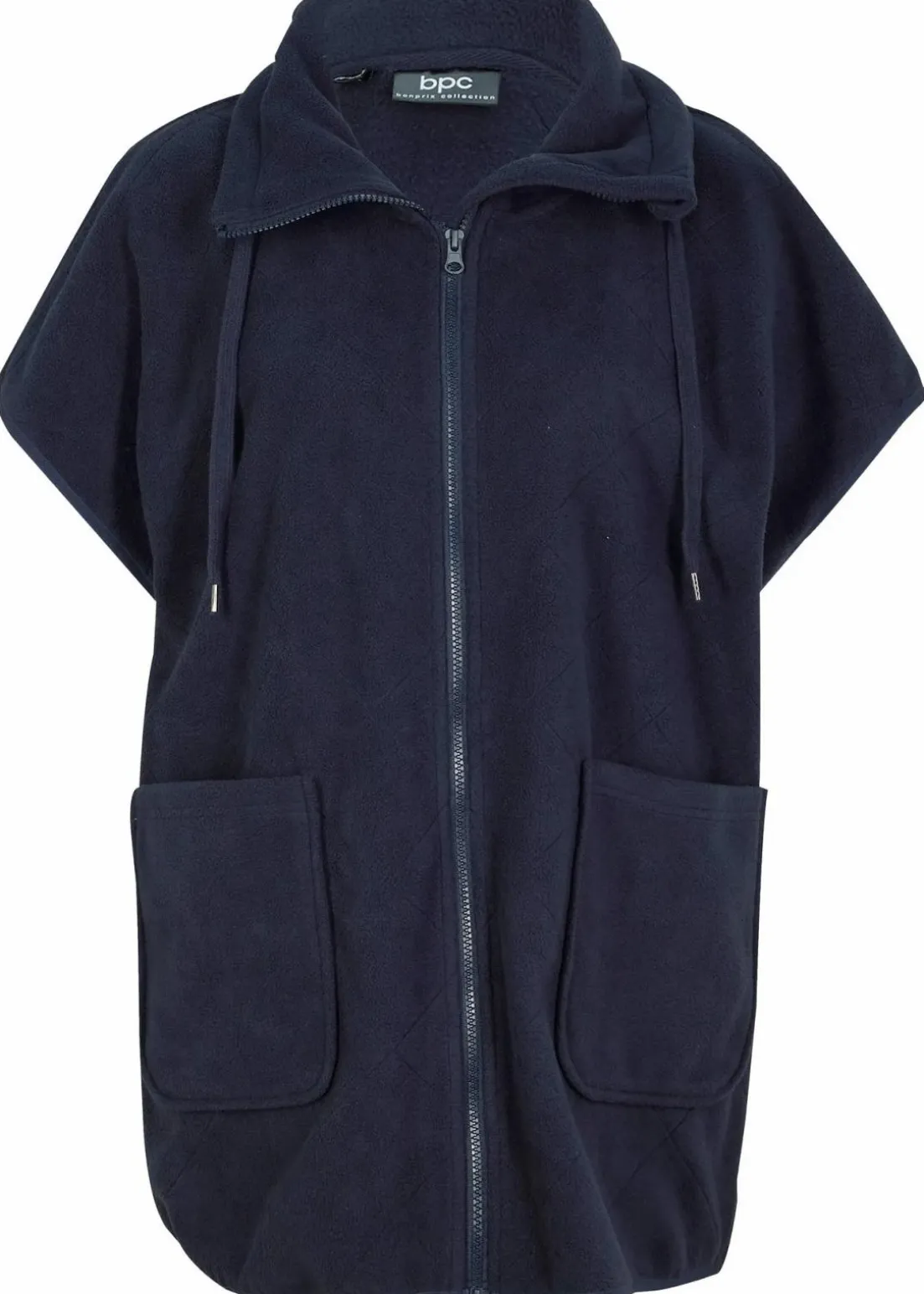 Fleece-Weste aus recyceltem Polyester