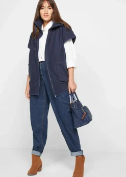 Fleece-Weste aus recyceltem Polyester