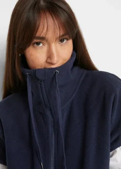 Fleece-Weste aus recyceltem Polyester